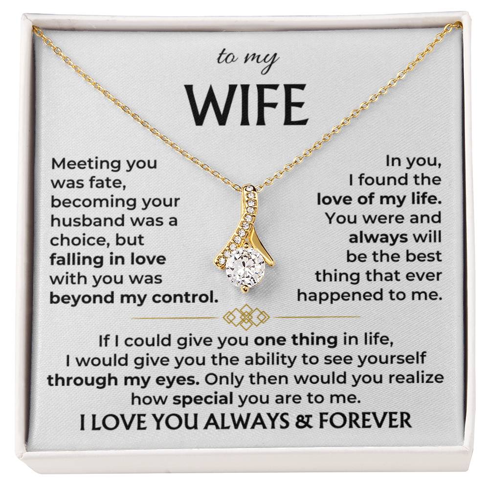To my wife, you are the best thing that ever happened to me