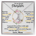 To my lovely daughter, hold this tight to feel my love