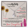To my mom, thank you for everything